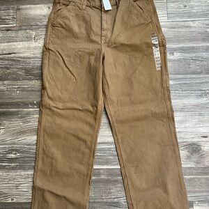 New Mens American Eagle Loose Carpenter Pant 32/30